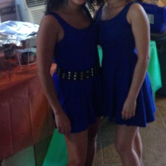 H&M cobalt blue romper - Picture 4 of 4